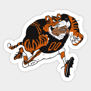 The Unstoppable Bengals - 1970's Cartoon Style Sticker